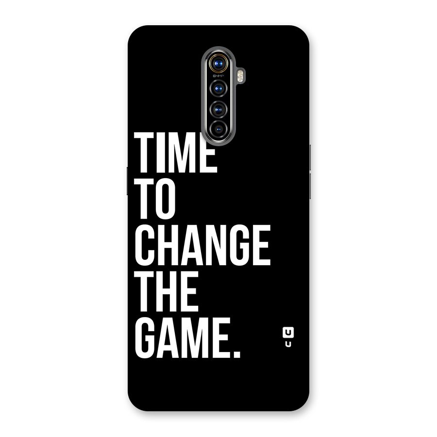 Time to Change the Game Back Case for Realme X2 Pro