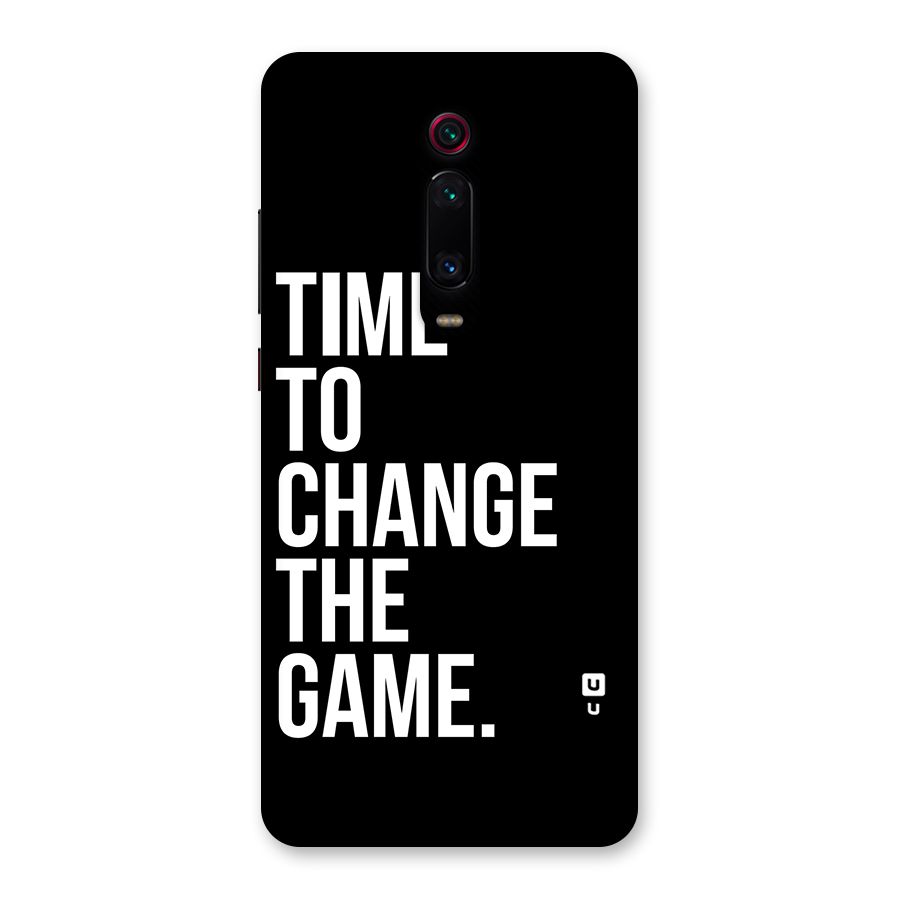 Time to Change the Game Back Case for Redmi K20