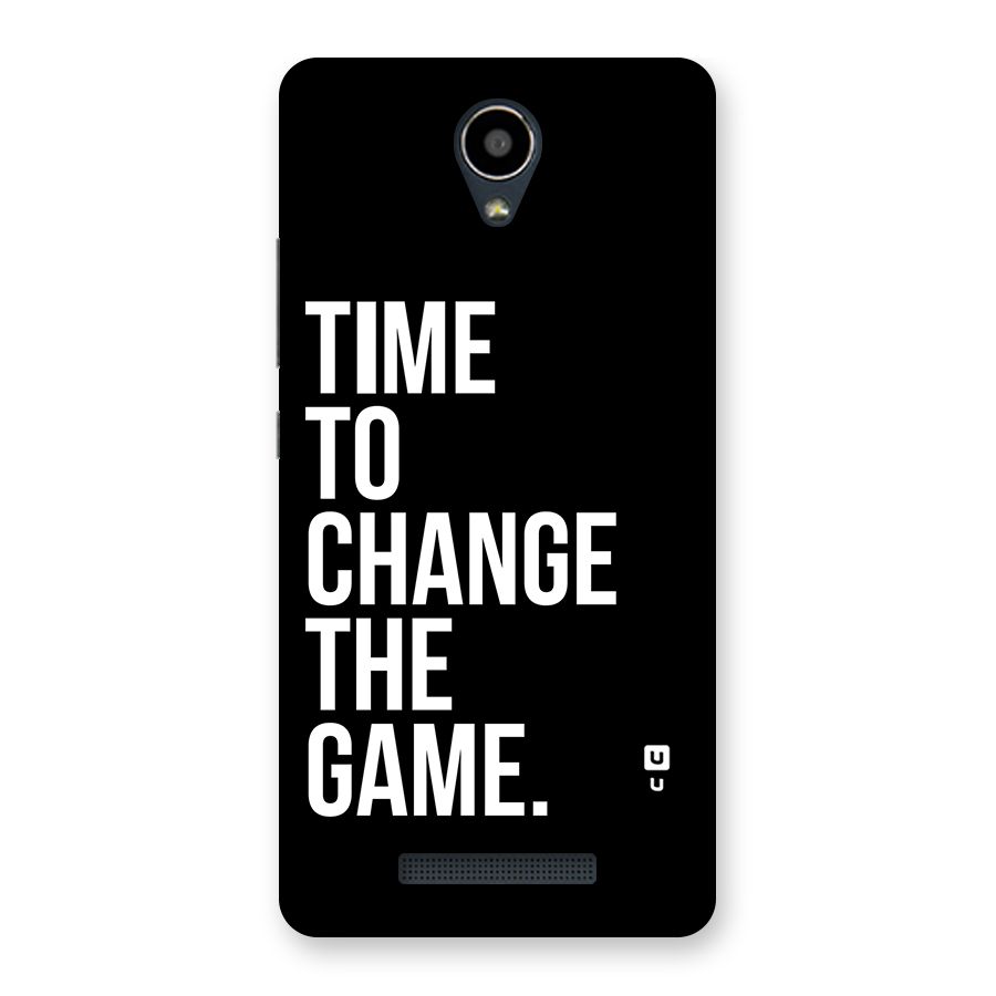 Time to Change the Game Back Case for Redmi Note 2