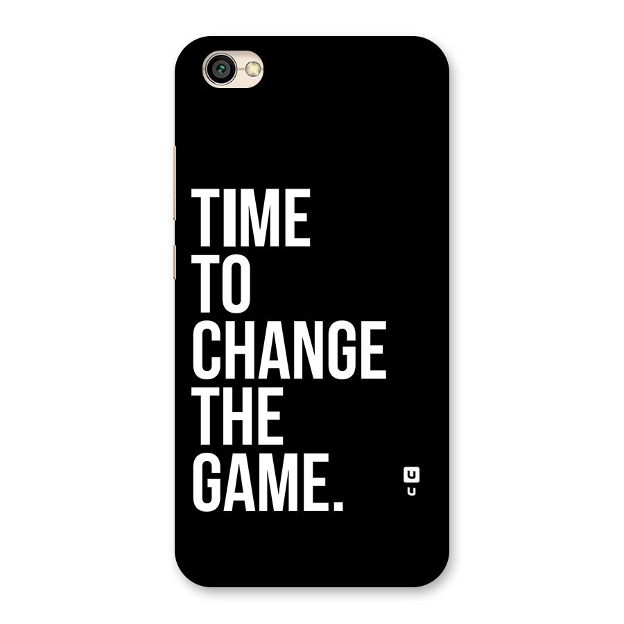 Time to Change the Game Back Case for Redmi Y1 Lite