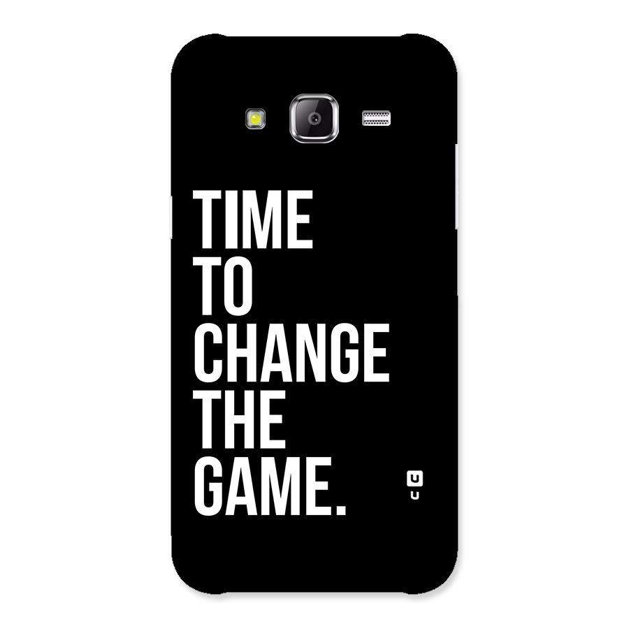Time to Change the Game Back Case for Samsung Galaxy J5