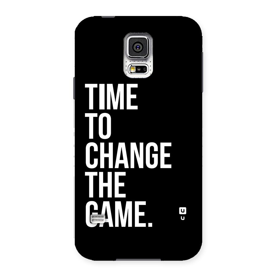 Time to Change the Game Back Case for Samsung Galaxy S5