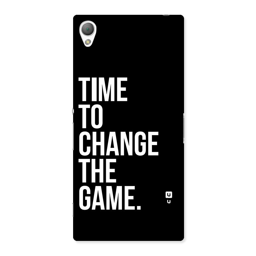 Time to Change the Game Back Case for Sony Xperia Z3