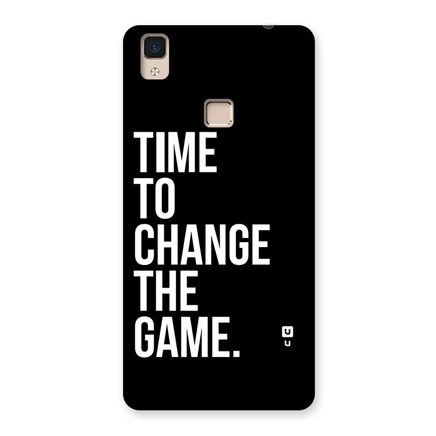 Time to Change the Game Back Case for V3 Max