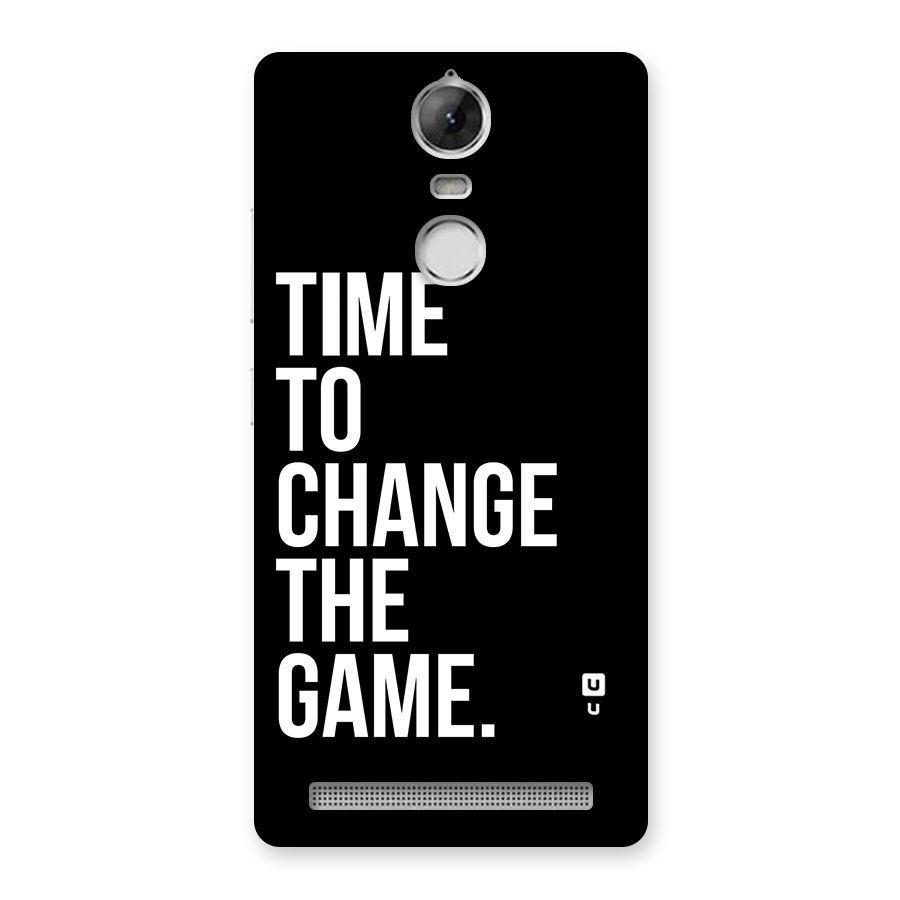 Time to Change the Game Back Case for Vibe K5 Note