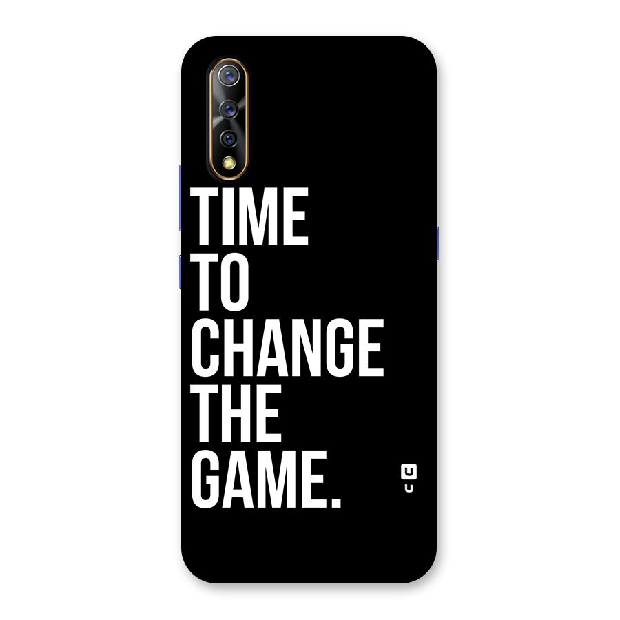 Time to Change the Game Back Case for Vivo S1
