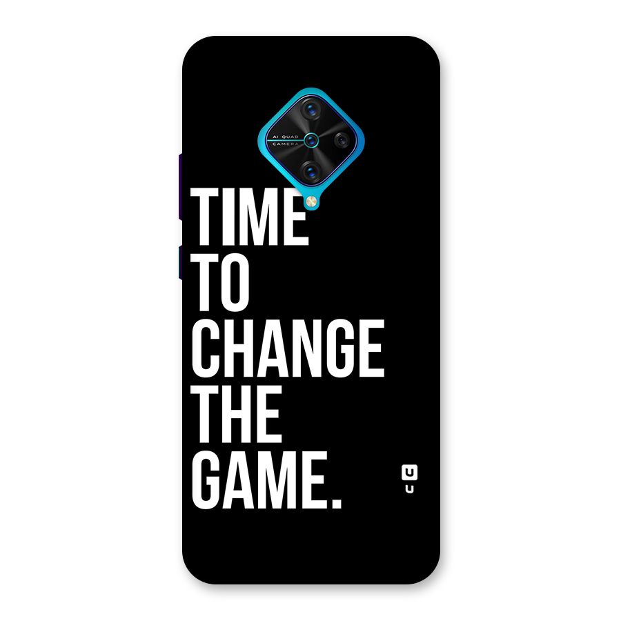 Time to Change the Game Back Case for Vivo S1 Pro