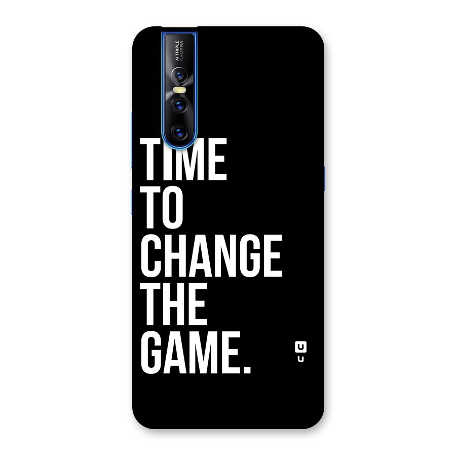Time to Change the Game Back Case for Vivo V15 Pro