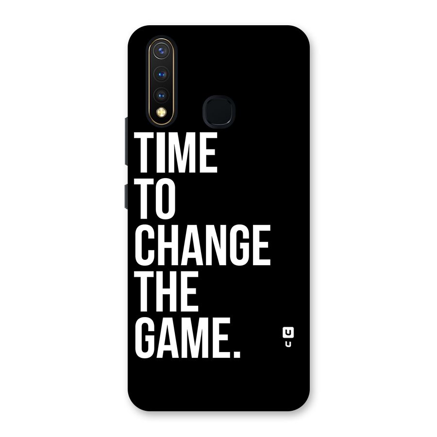 Time to Change the Game Back Case for Vivo Y19