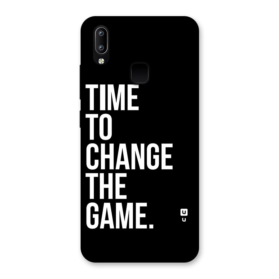 Time to Change the Game Back Case for Vivo Y93