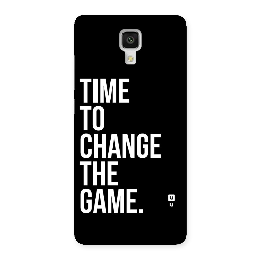 Time to Change the Game Back Case for Xiaomi Mi 4