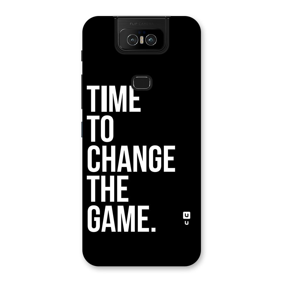 Time to Change the Game Back Case for Zenfone 6z