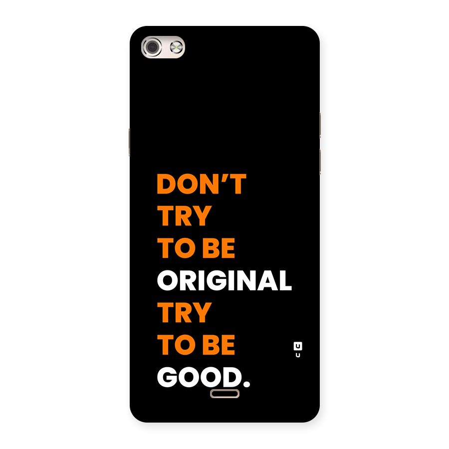 To Be Good Back Case for Canvas Silver 5