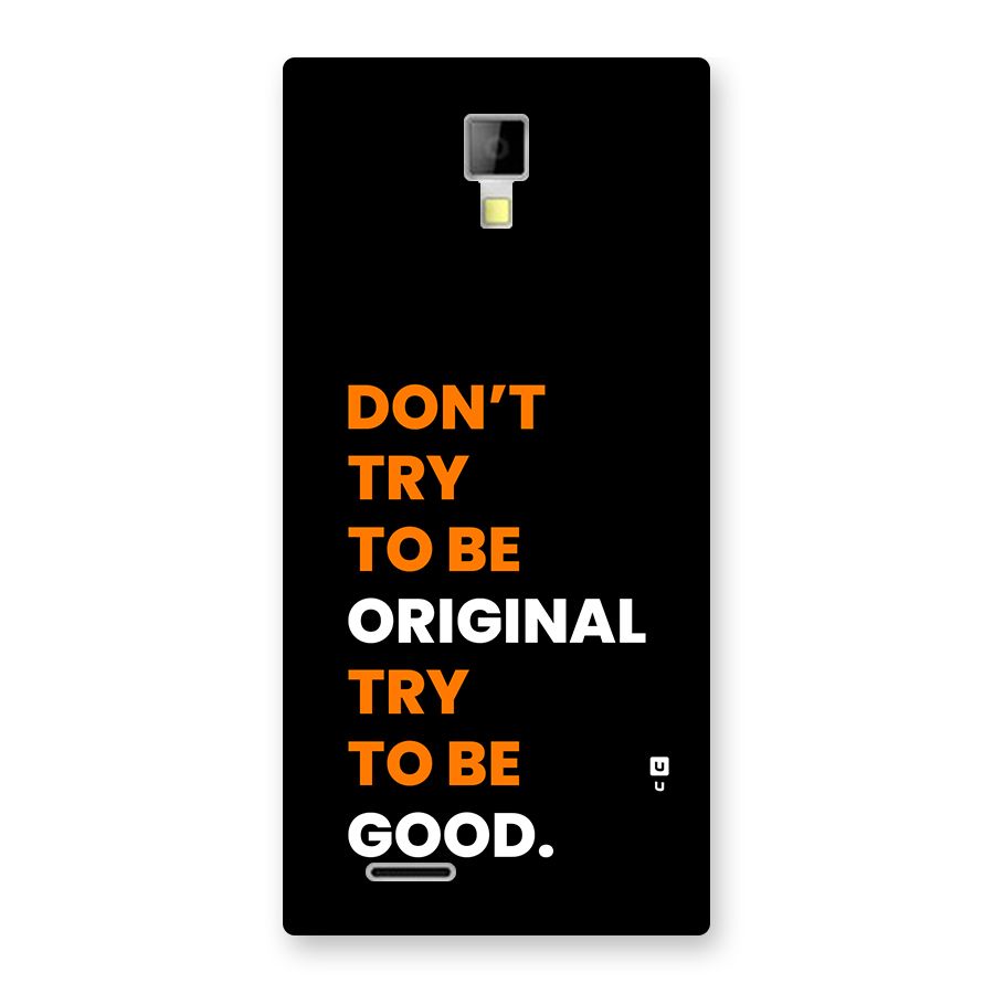To Be Good Back Case for Canvas Xpress A99