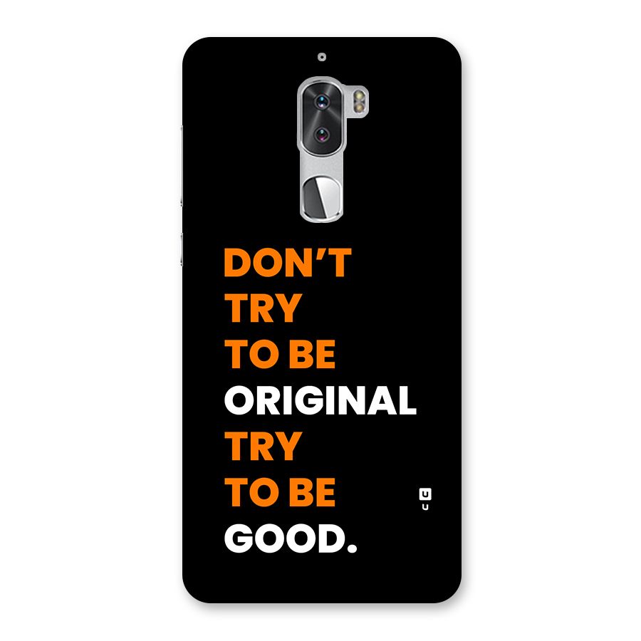 To Be Good Back Case for Coolpad Cool 1