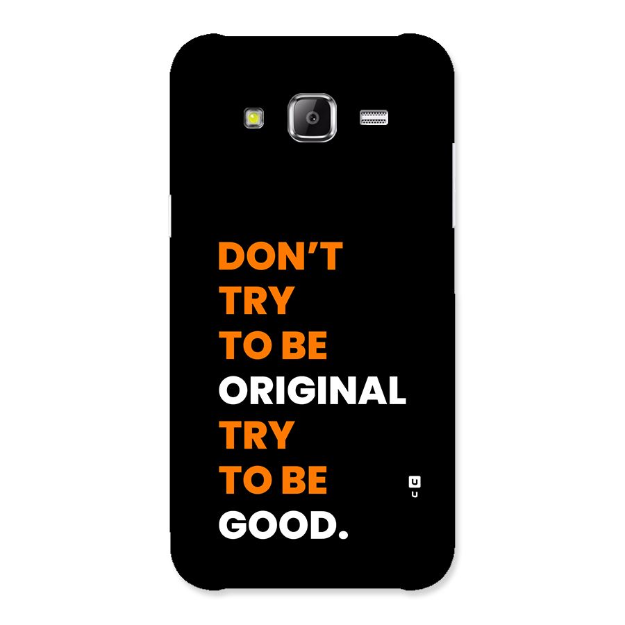 To Be Good Back Case for Galaxy J2 Prime