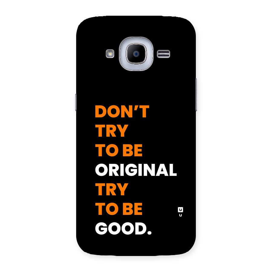 To Be Good Back Case for Galaxy J2 Pro