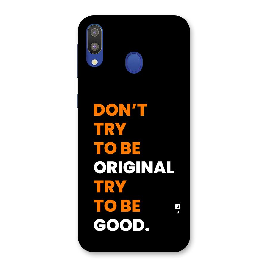 To Be Good Back Case for Galaxy M20