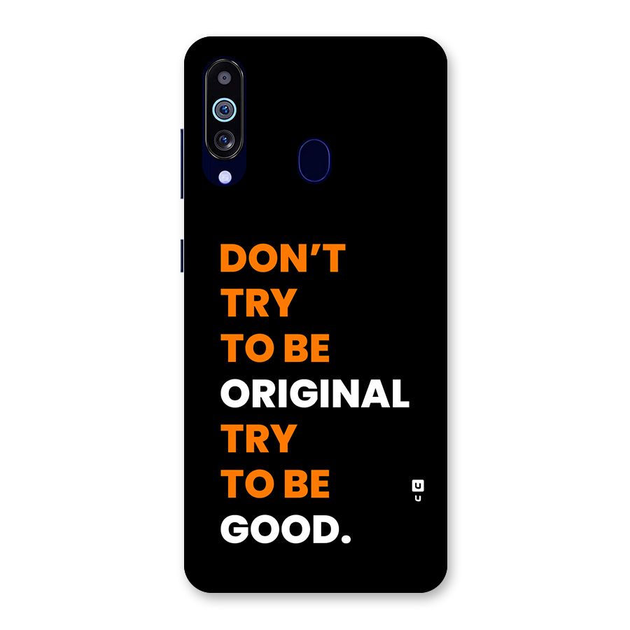 To Be Good Back Case for Galaxy M40