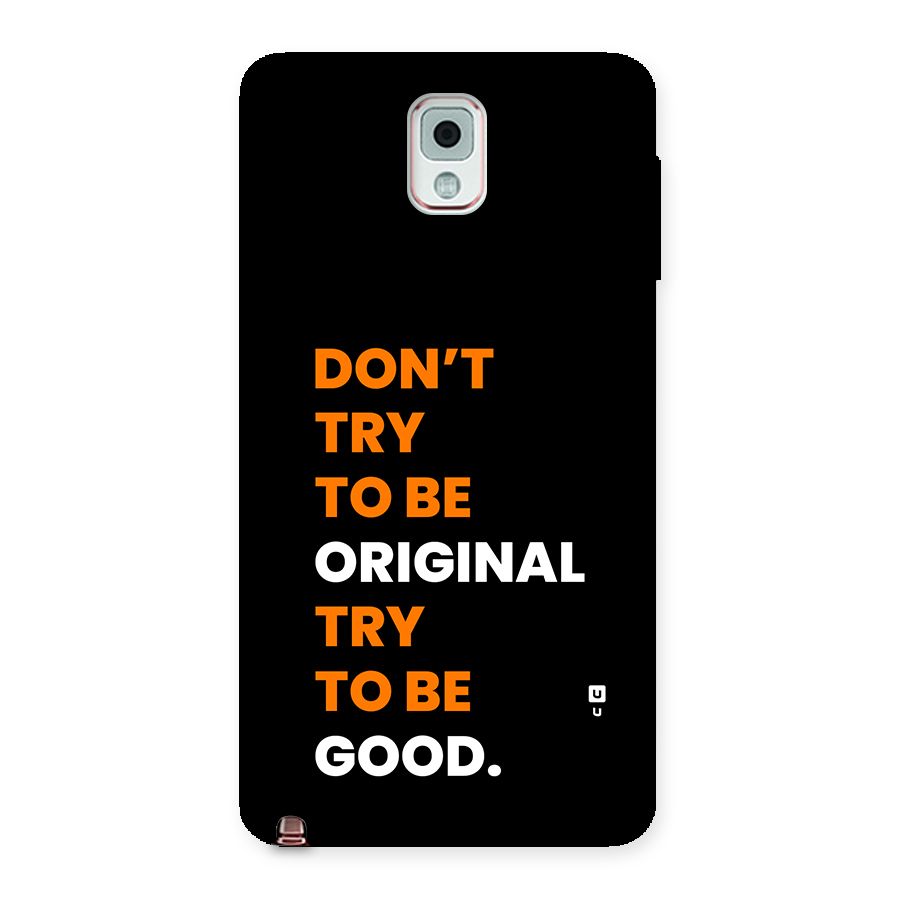 To Be Good Back Case for Galaxy Note 3
