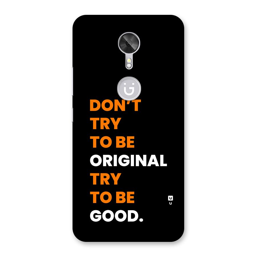 To Be Good Back Case for Gionee A1