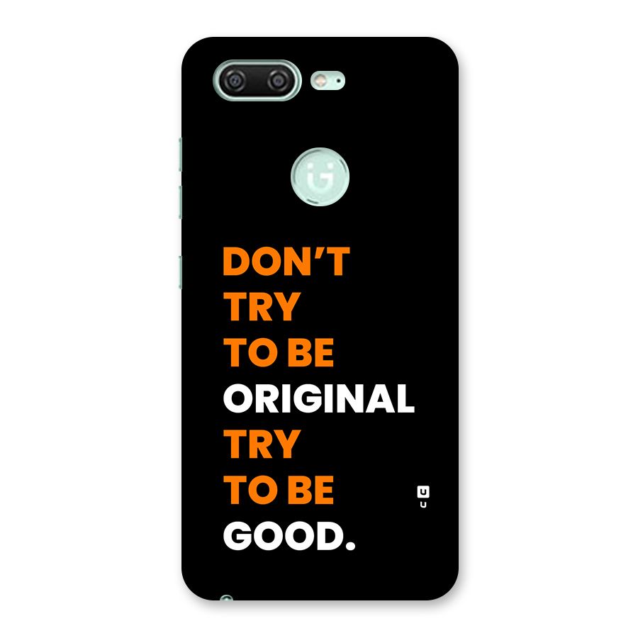 To Be Good Back Case for Gionee S10