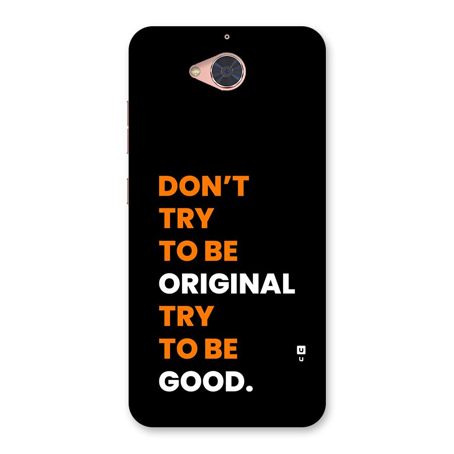 To Be Good Back Case for Gionee S6 Pro