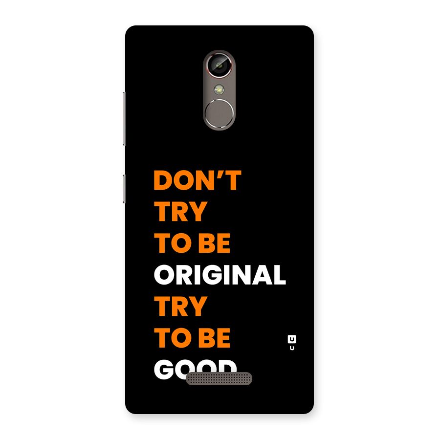 To Be Good Back Case for Gionee S6s