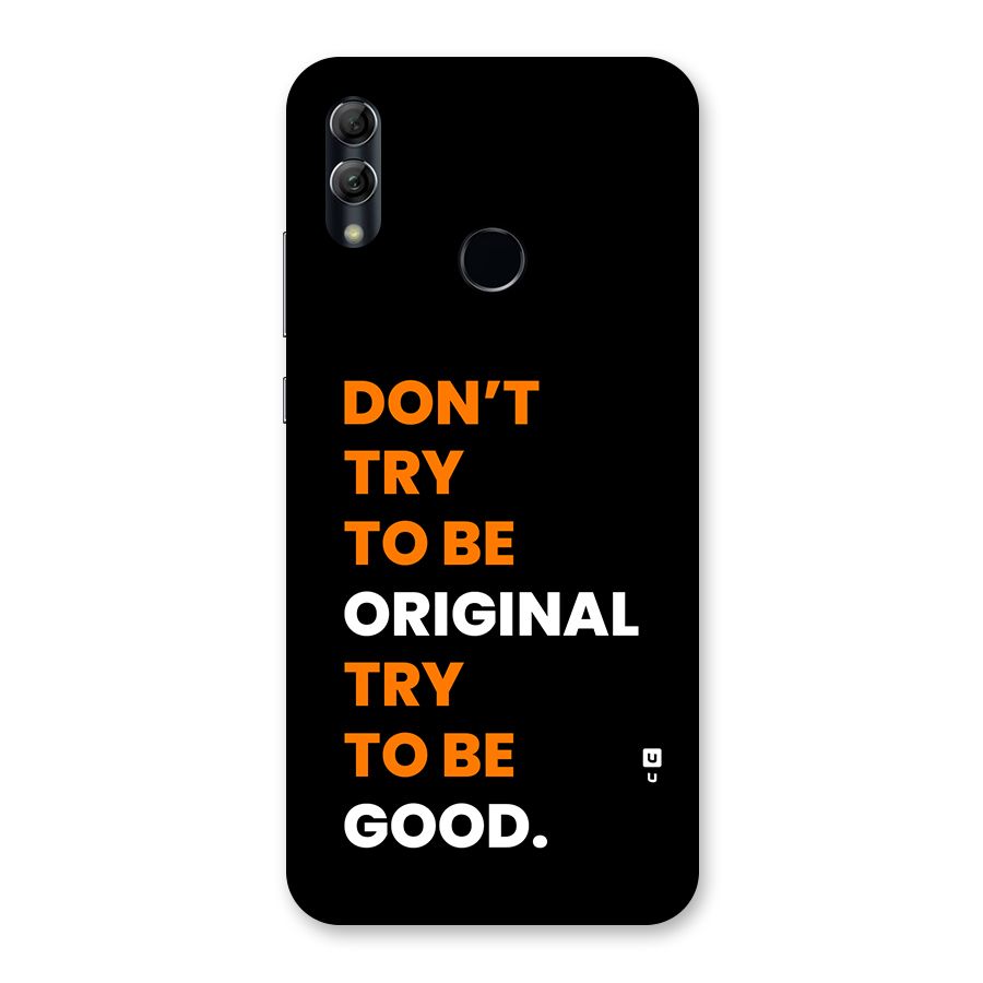 To Be Good Back Case for Honor 10 Lite
