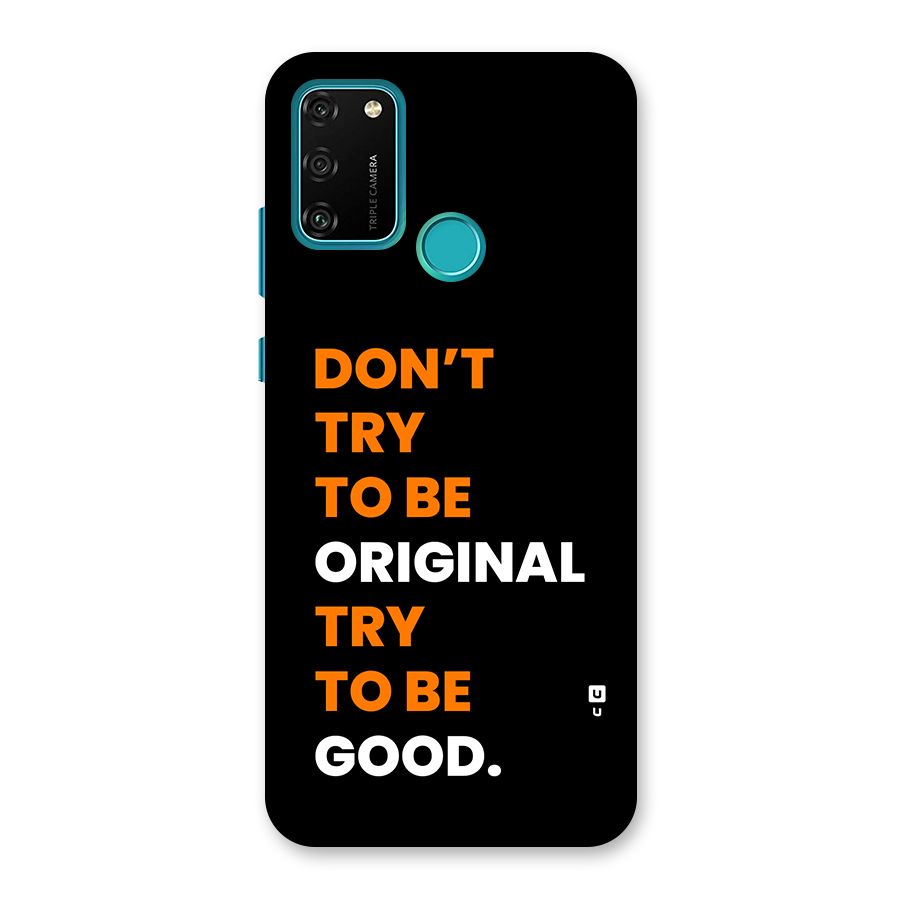 To Be Good Back Case for Honor 9A