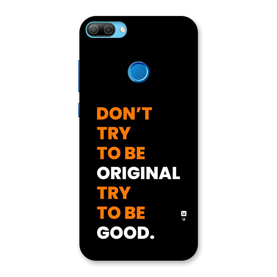 To Be Good Back Case for Honor 9N
