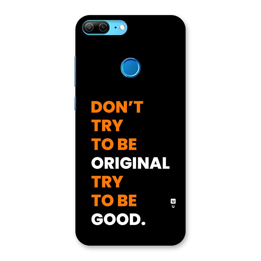 To Be Good Back Case for Honor 9 Lite