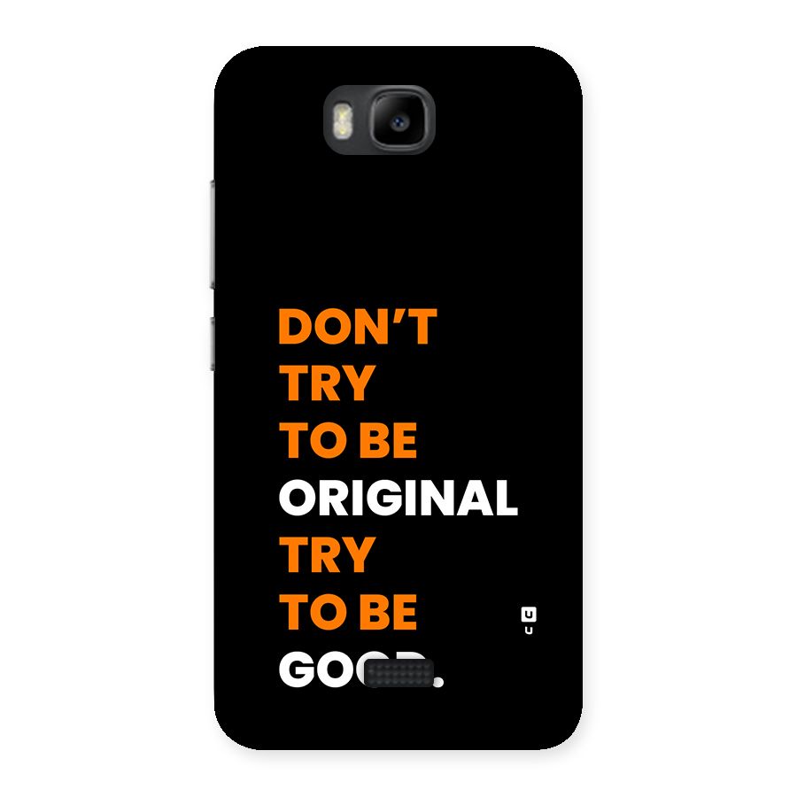 To Be Good Back Case for Honor Bee