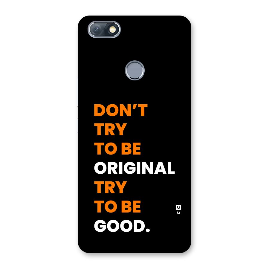 To Be Good Back Case for Infinix Note 5
