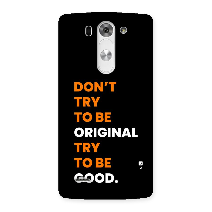 To Be Good Back Case for LG G3 Beat