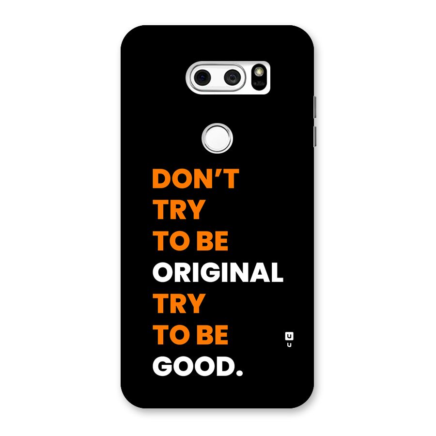 To Be Good Back Case for LG V30