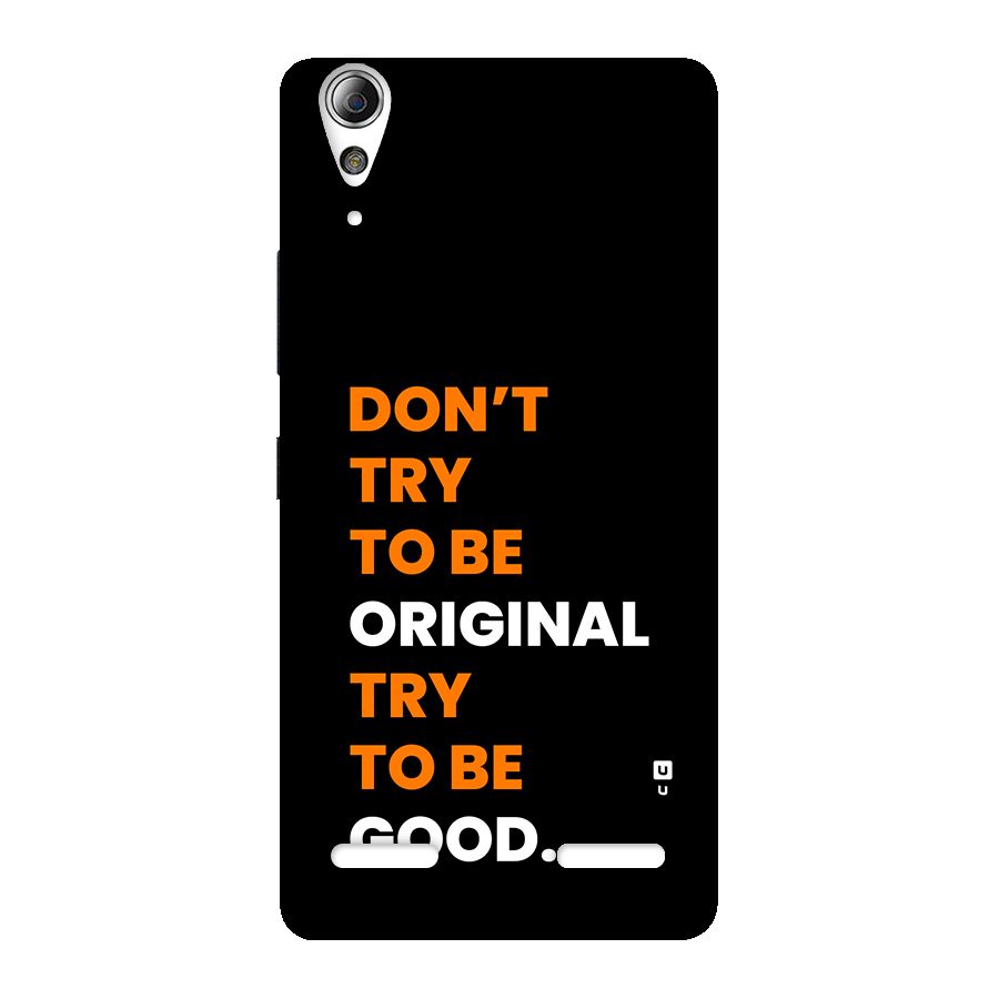 To Be Good Back Case for Lenovo A6000 Plus