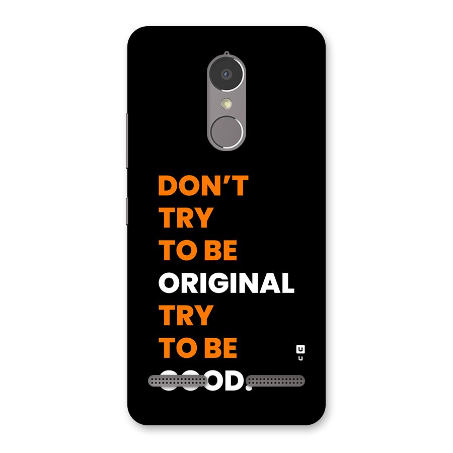 To Be Good Back Case for Lenovo K6 Power