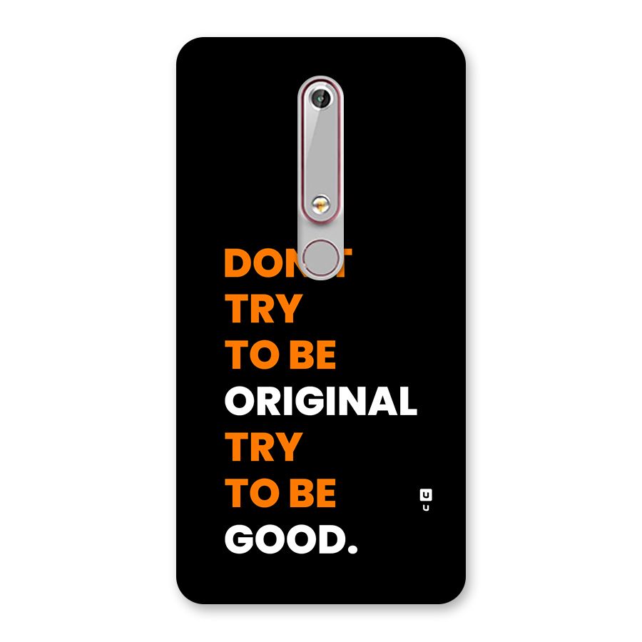To Be Good Back Case for Nokia 6.1