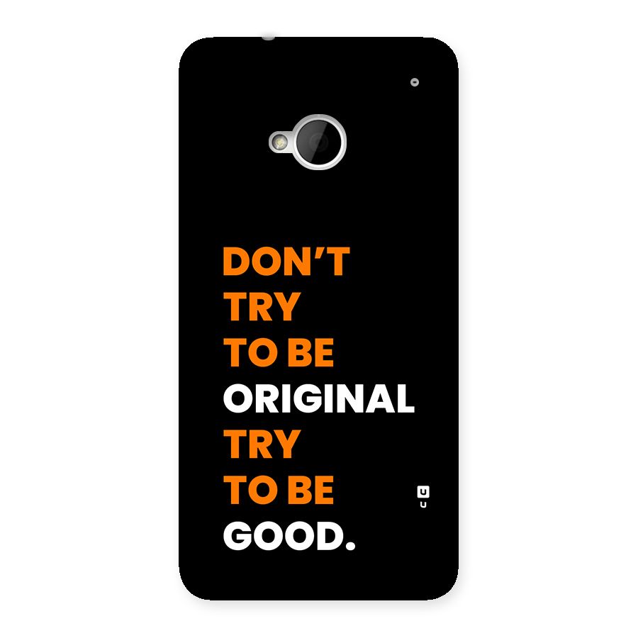 To Be Good Back Case for One M7 (Single Sim)