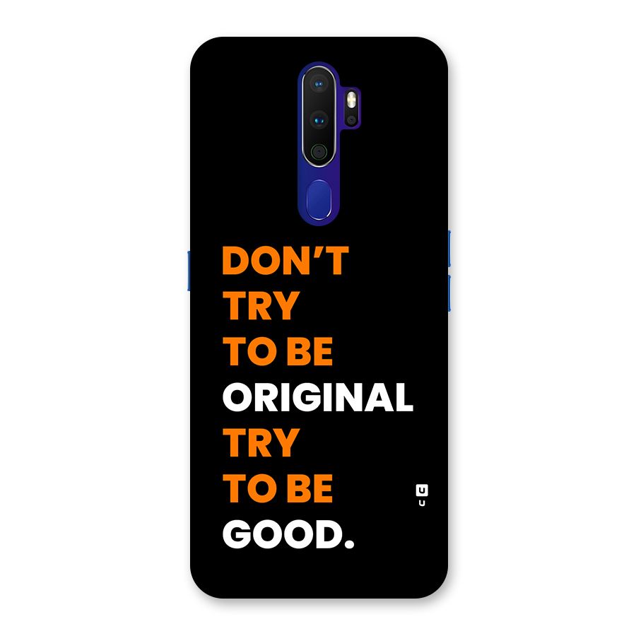 To Be Good Back Case for Oppo A9 (2020)
