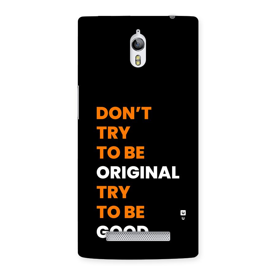 To Be Good Back Case for Oppo Find 7