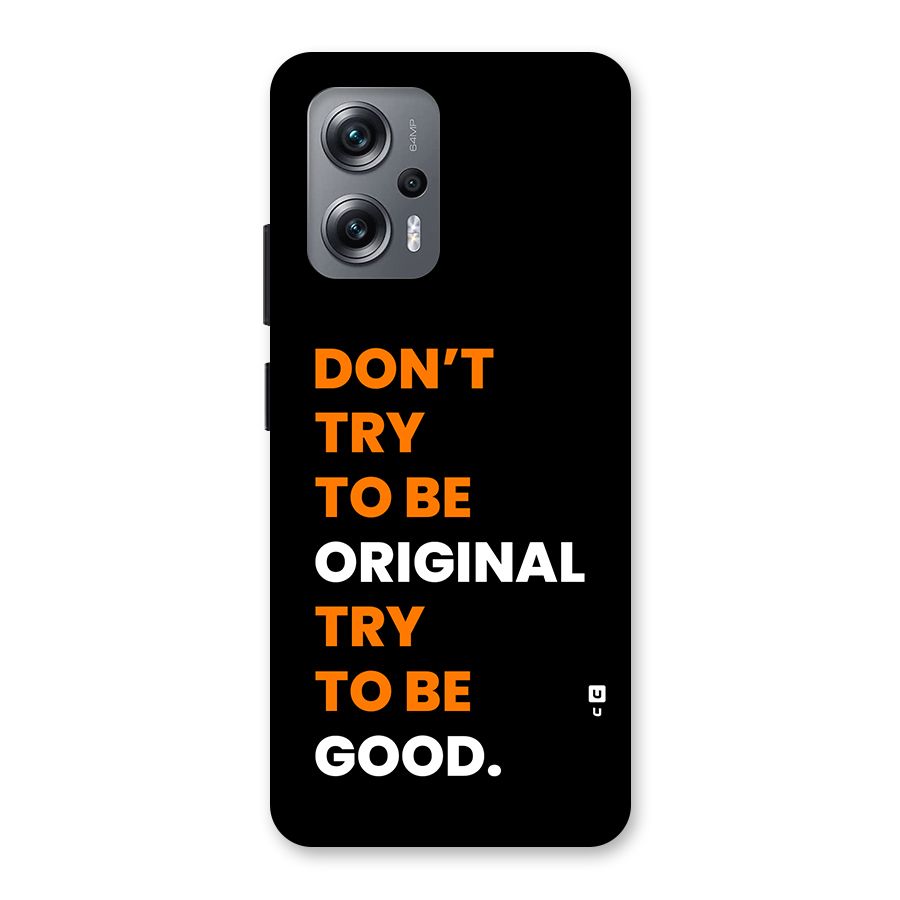 To Be Good Back Case for Redmi K50i