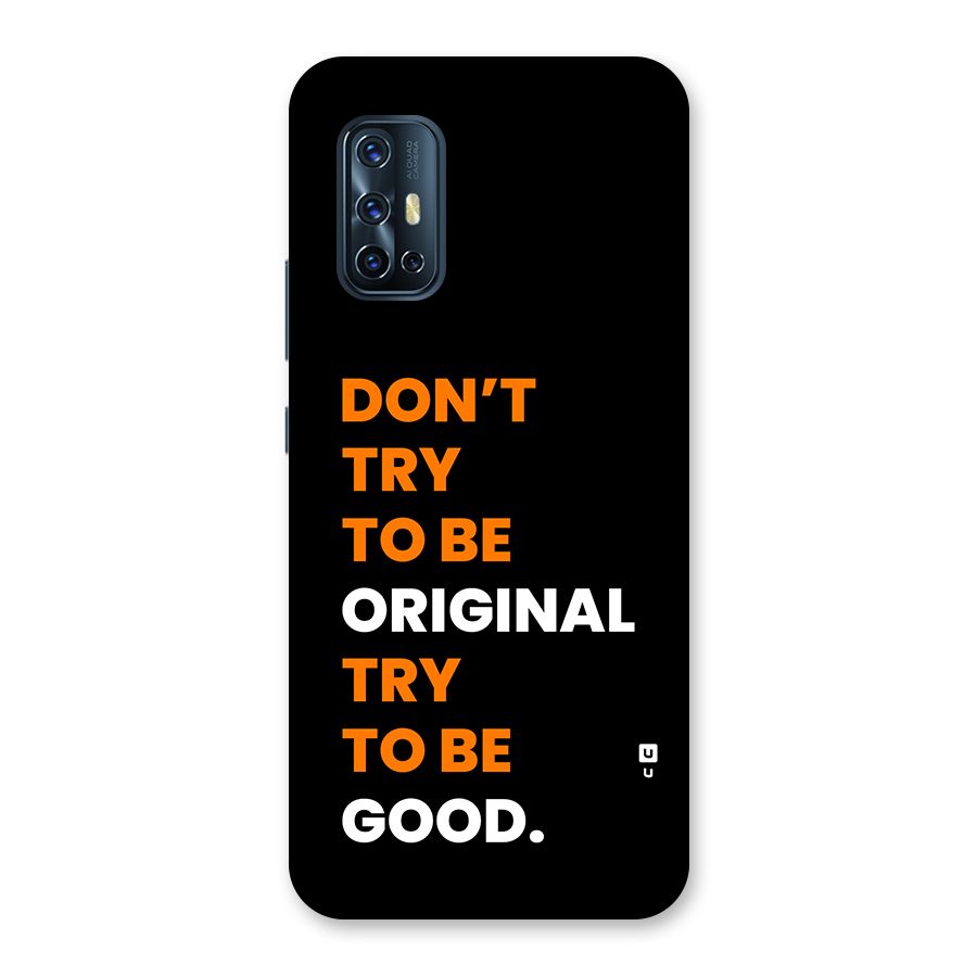 To Be Good Back Case for Vivo V17