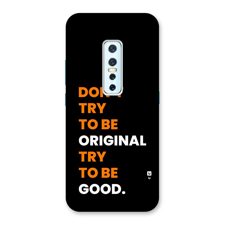 To Be Good Back Case for Vivo V17 Pro