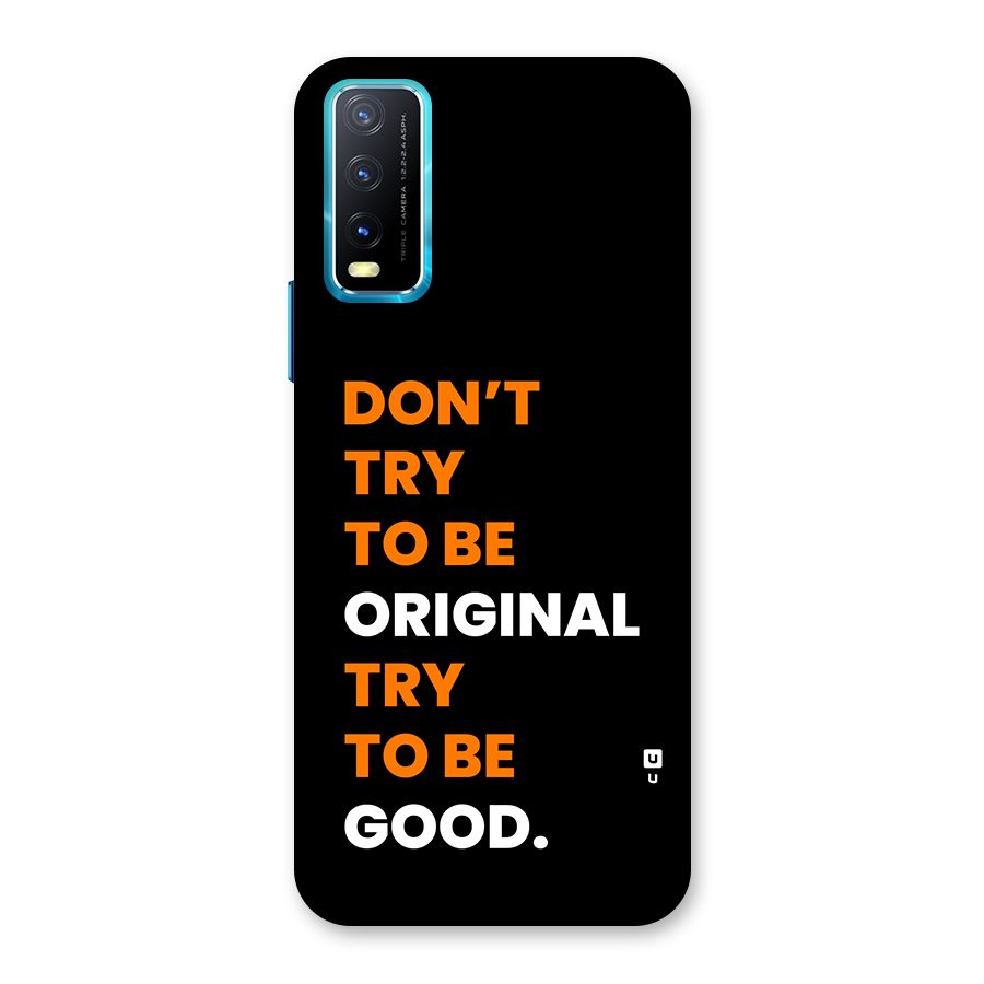 To Be Good Back Case for Vivo Y20G