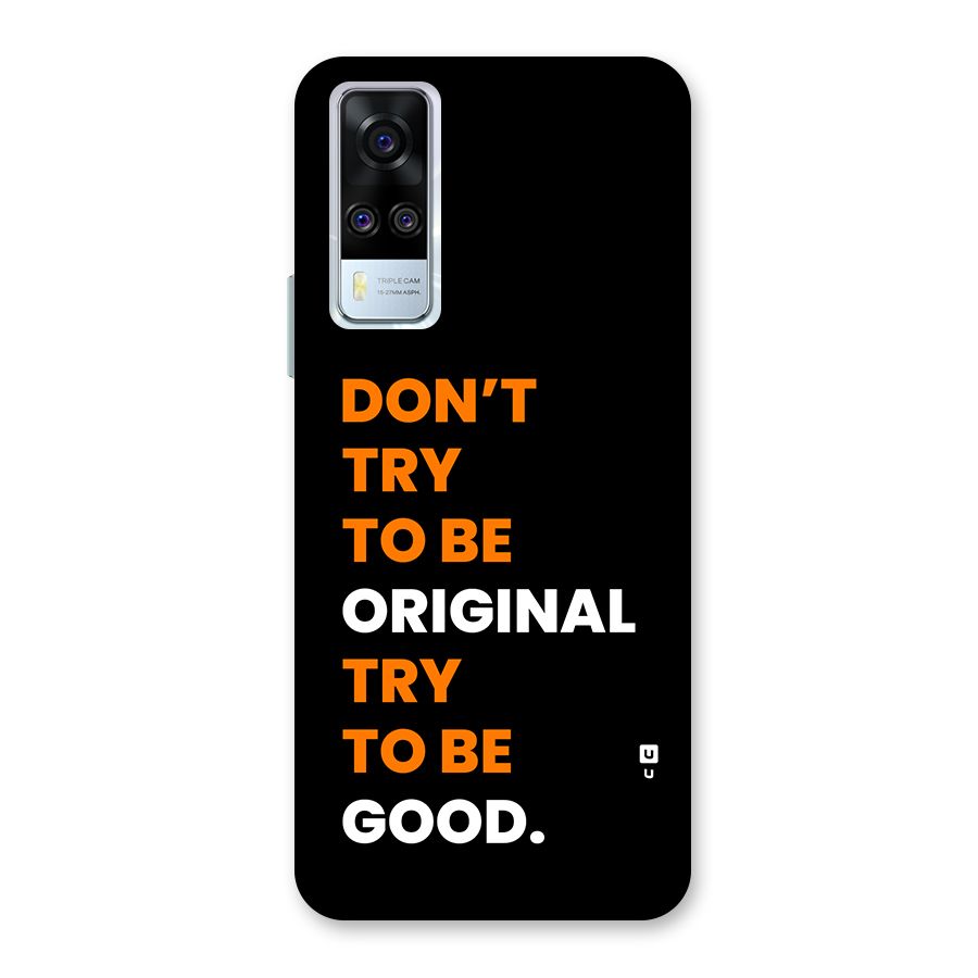 To Be Good Back Case for Vivo Y51A