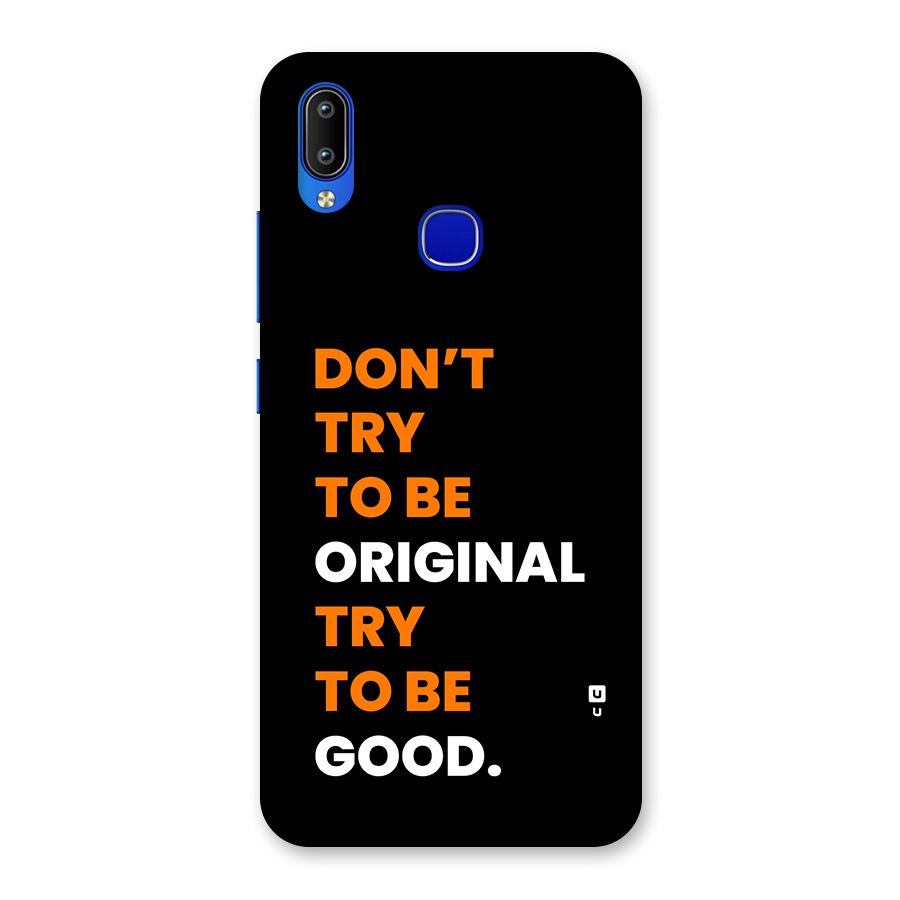 To Be Good Back Case for Vivo Y91