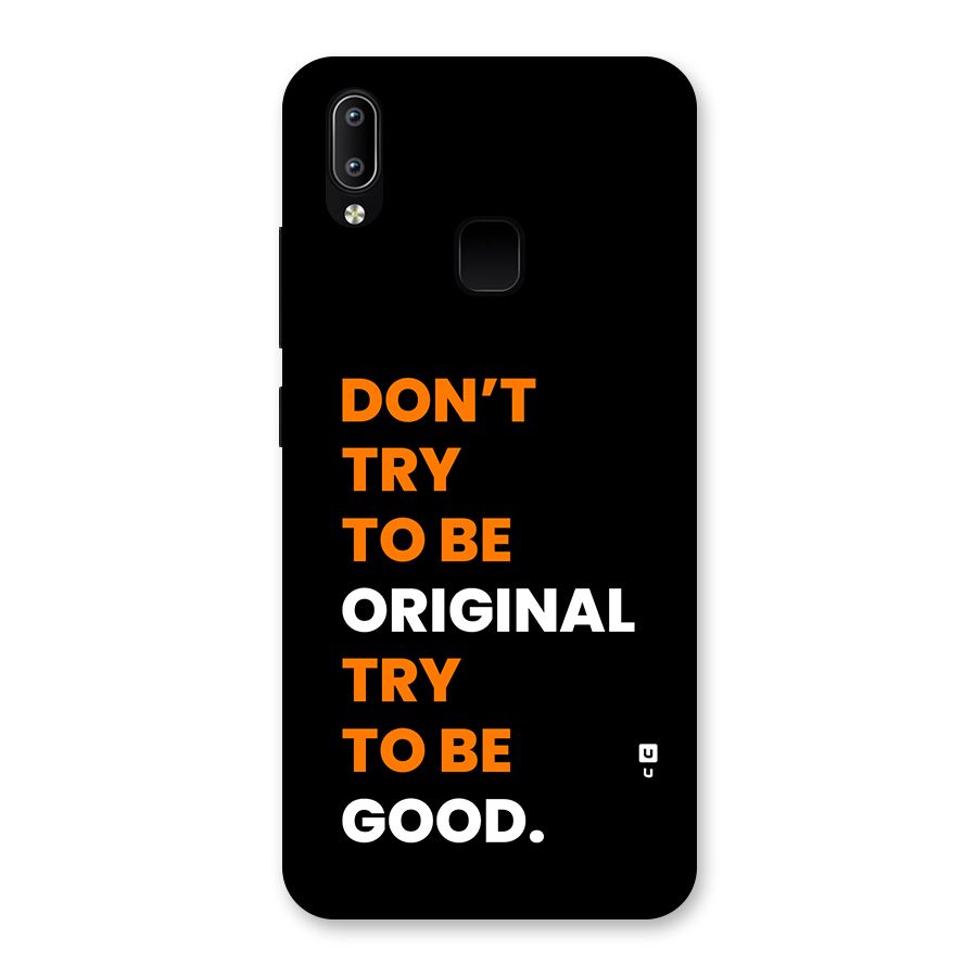 To Be Good Back Case for Vivo Y95
