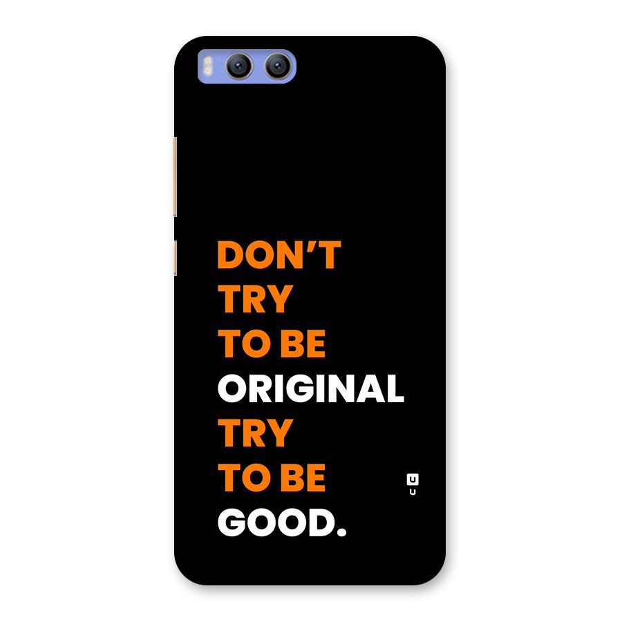 To Be Good Back Case for Xiaomi Mi 6